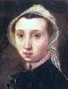 Catharina Van Hemessen, Self portrait of Catherina van Hemessen